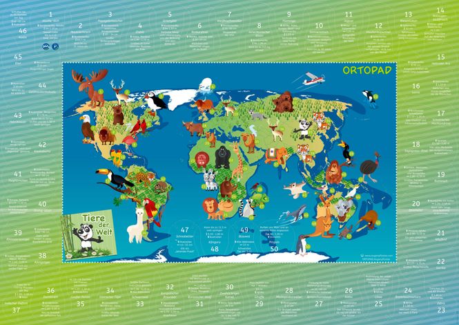 Hovedbilde Motivasjonsplakat Dyr i verden