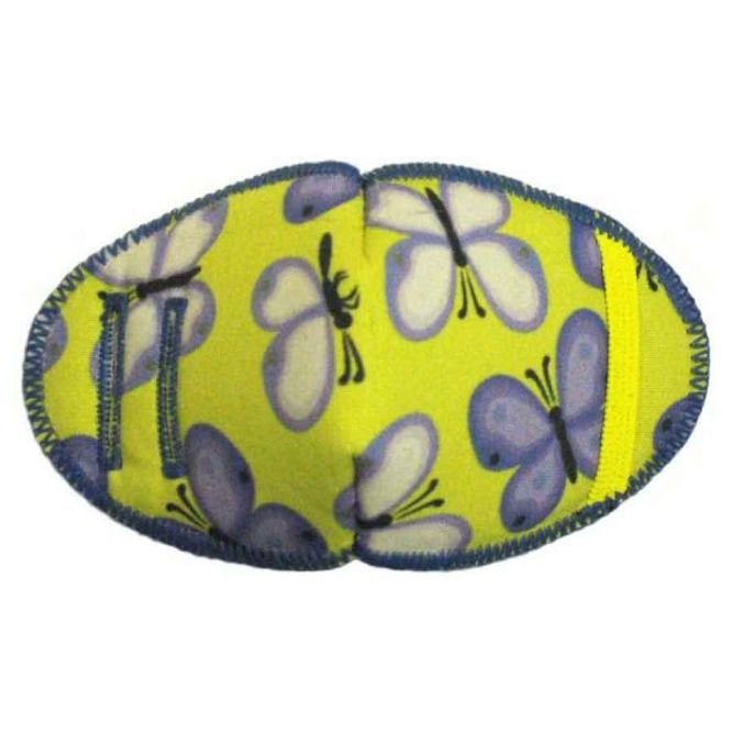 Hovedbilde Tøylapp til brille Gule sommerfugler