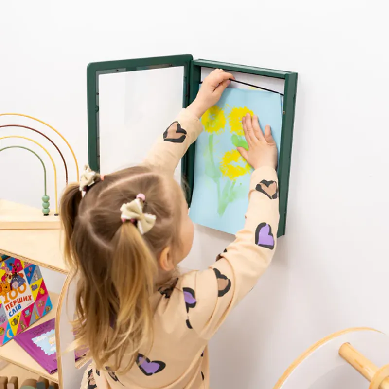 Barne Tegneramme A4 – Changeable Artwork Frame Enjoy The Wood