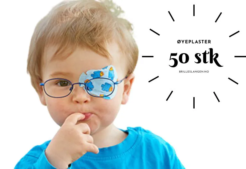 Øyeplaster 50 stk Ortopad